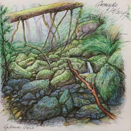 Piero Gilardi — Quemada